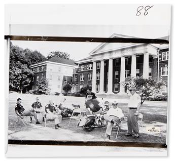 (CIVIL RIGHTS.) PHOTOGRAPHY. Group of 16 press wire service photographs from the decades of the civil rights struggle, the shooting of